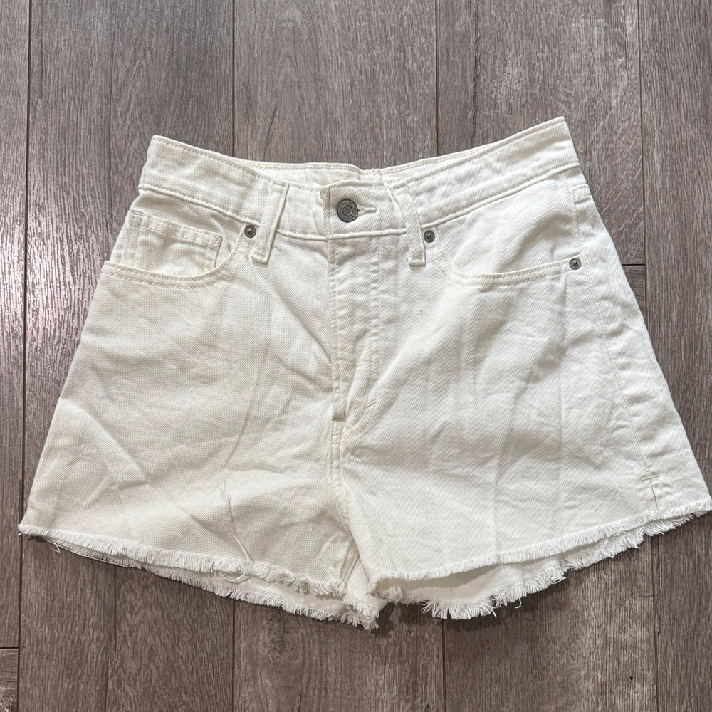 Lucky brand lucky pins short in white 4/27